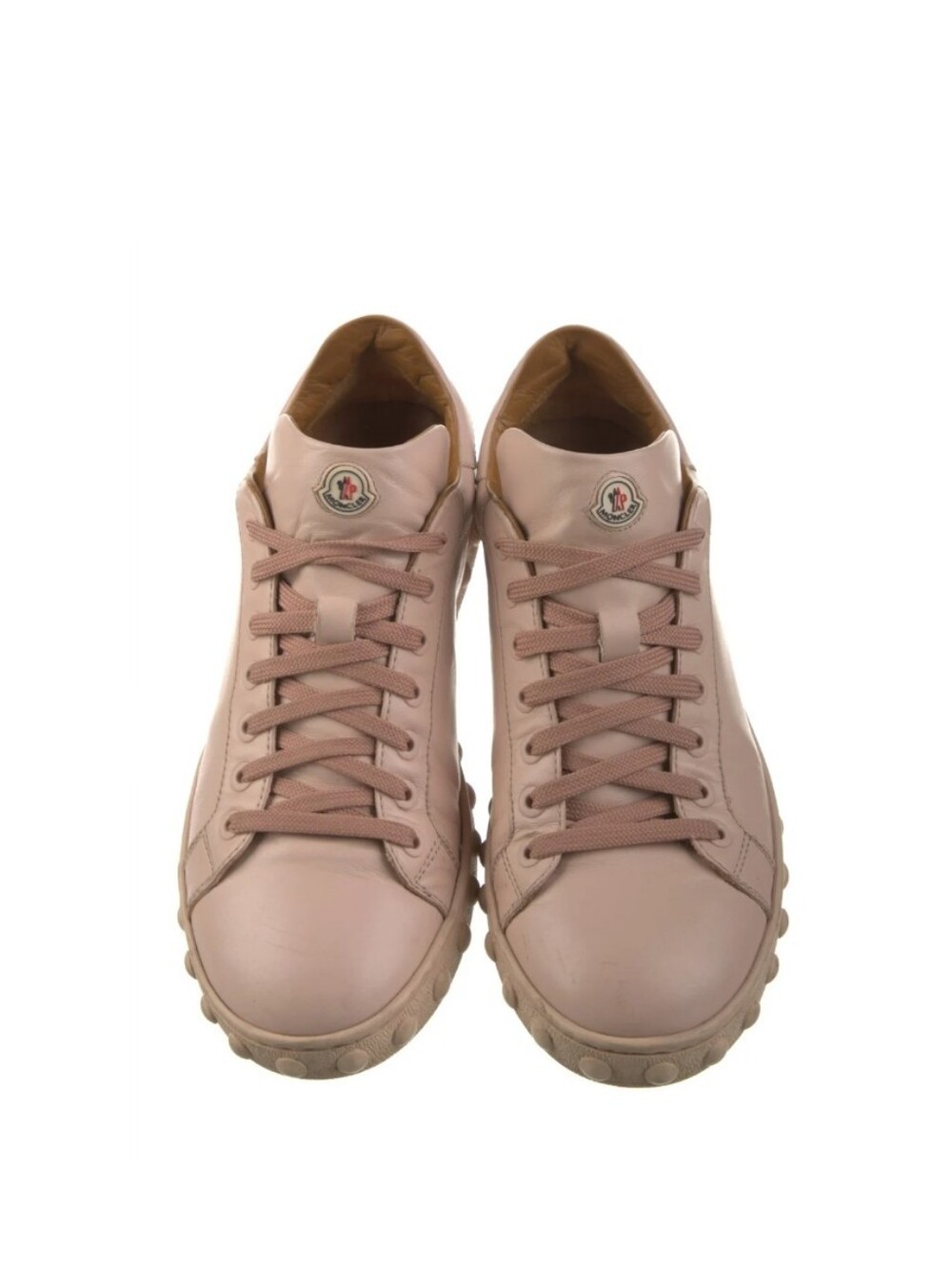 Moncler Authentic Leather  Sneakers Women's Size: 7 / 37